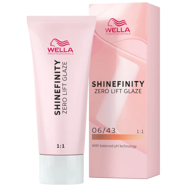 Coloration Gloss Shinefinity 06/43 Copper Sunset Wella 60ML – Image 4