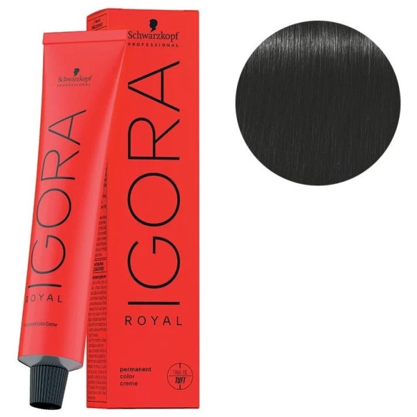 Schwarzkopf Coloration Igora Royal 3-0 Châtain Foncé 60ML