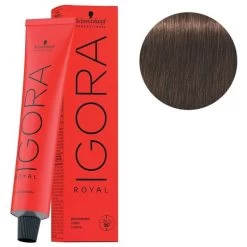 Schwarzkopf Coloration Igora Royal 4-6 Châtain Moyen Marron 60ML