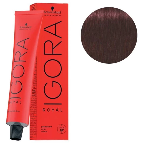 Schwarzkopf Coloration Igora Royal 4-88 Châtain Rouge Extra 60ML