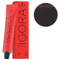 Schwarzkopf Coloration Igora Royal 4-99 Châtain Violet Rouge 60ML