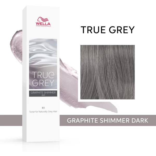 Coloration True Grey Graphite Shimmer Dark Wella 60ML – Image 4