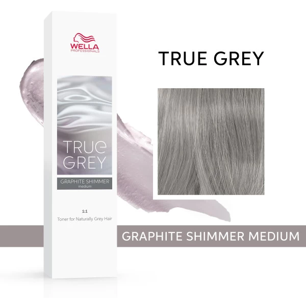 Coloration True Grey Graphite Shimmer Medium Wella 60ML – Image 4