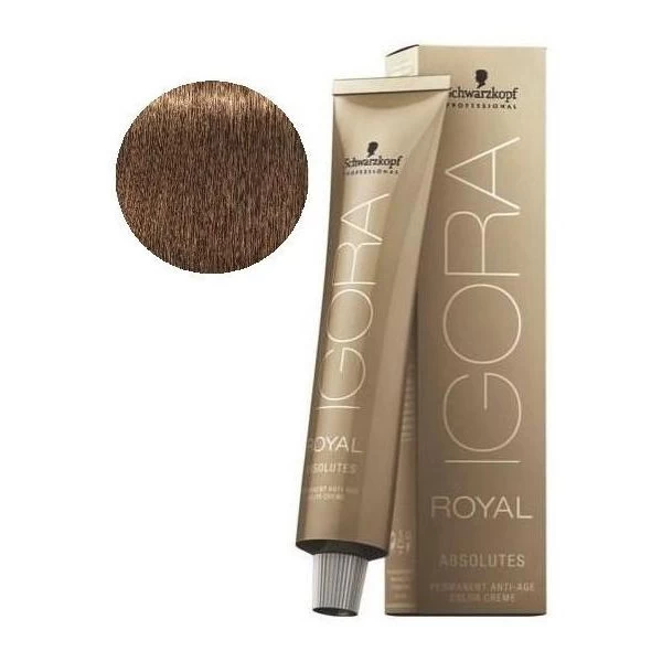 Schwarzkopf Igora Royal Absolutes 7-50 Blond Moyen Doré Naturel 60 ML – Image 2